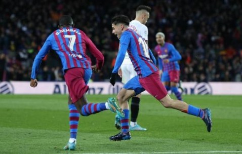 五星体育-巴萨战胜第二冲到第二